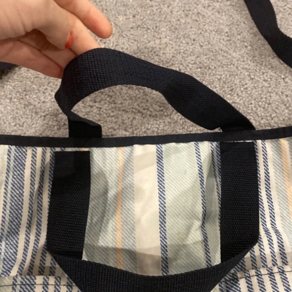 Thirty-one Brand Striped Diaper Bag
